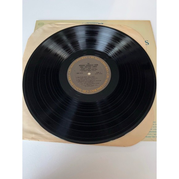 The Mormon Tabernacle Choir Sings Christmas Carols LP Condie Columbia 6777 VG+ - Picture 4 of 7